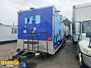 2023 Triple Axle Food Concession Trailer Mobile Kitchen Unit