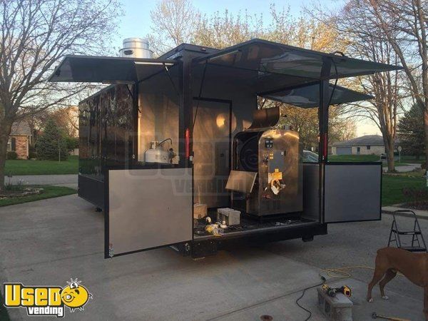 2018 SLE 8.5' x 22' BBQ Concession Trailer with 2011 Chevy Express Cargo Van
