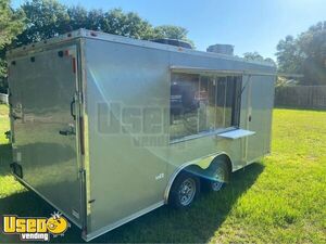 2019 8.5' x 16' Kitchen Food Vending Trailer with Kidde Fire Suppression