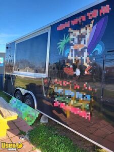 2016 - Custom Built 20' Kitchen Food Concession Trailer | Street Food Unit