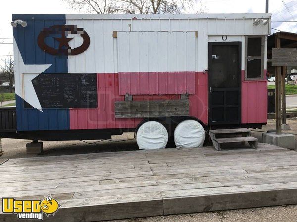 8' x 20' BBQ Concession Trailer