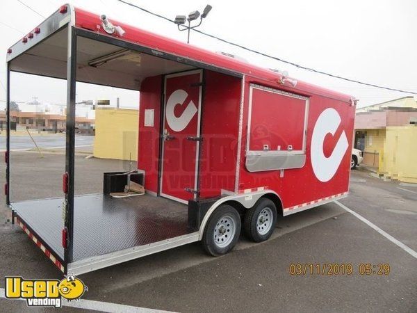 2010 - 8.5' x 20' Food Concession Trailer with Porch