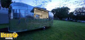 Vintage 1963 Avion Airstream Trailer with Newly-Built Mobile Bar