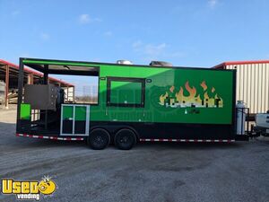 2024 8.5' x 24'  Barbecue Food Trailer with Fire Suppression System