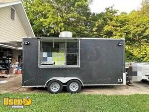 2018 7' x 16' Diamond Cargo Kitchen Food Concession Trailer