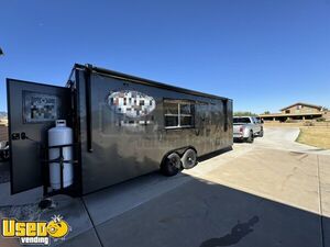 2022 24   Freedom Kitchen Food Concession Trailer with Fire Suppression & Bathroom
