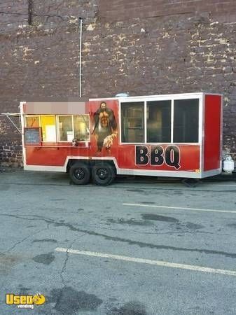 23' BBQ Concession Trailer