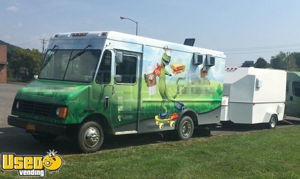 Chevy Food Truck with Trailer