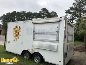 2016 - 8.5' x 16' Kitchen Food Trailer with Pro-Fire Suppression
