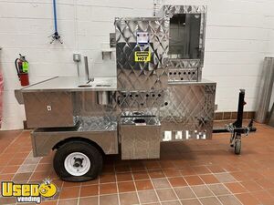 2009 3.5' x 6' Mobile Pretzel Cart | Concession Food Trailer