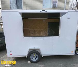 2022 - 6' x 12' Enclosed Concession Trailer | Mobile Vending Unit