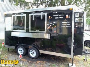 Brand New 2021 8' x 14' Fire Dept Inspected Kitchen Food Vending Trailer