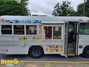 GMC Mini Blue Bird Ice Cream Truck | Mobile Vending Truck