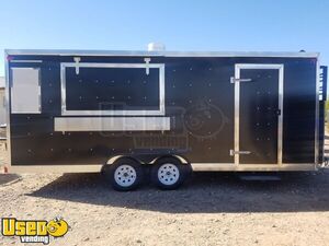2021 20' Mobile Kitchen Food Vending Trailer with Fire Suppression System