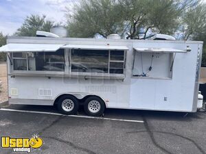 2024 8' x 22' Kitchen Food Concession Trailer with Fire Suppression System