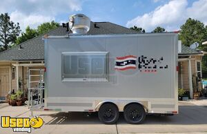 2025 8' x 14' Kitchen Food Concession Trailer with Fire Suppression System
