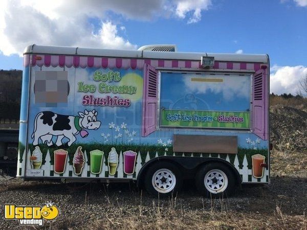 8' x 20' Ice Cream Concession Trailer