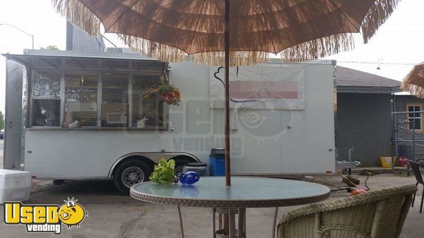 2012 - 8' x 20' Mobile Kitchen Food Concession Trailer