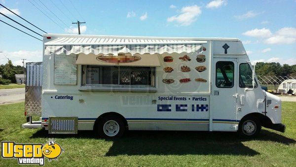 Low Mileage Chevrolet 350 Step Van Used Mobile Kitchen Food Truck