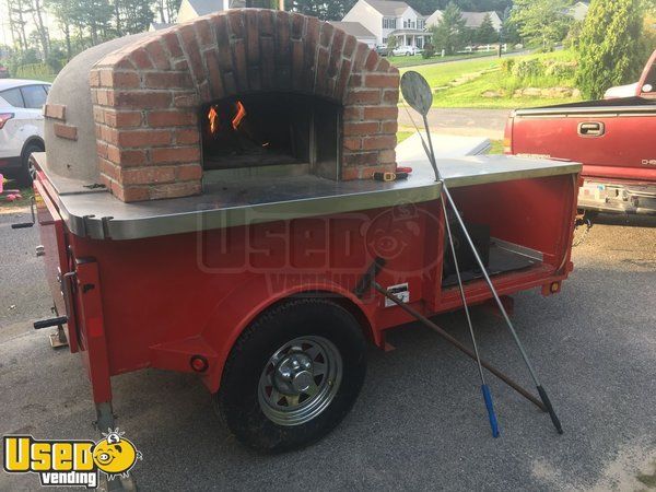 2013 12' Forno Bravo Wood Fire Pizza Oven Trailer