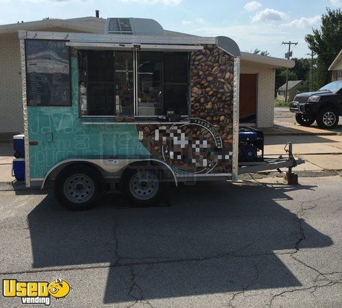 Terrific 2016 7' x 10' Cargo Expedition Coffee Concession Trailer / Used Mobile Cafe