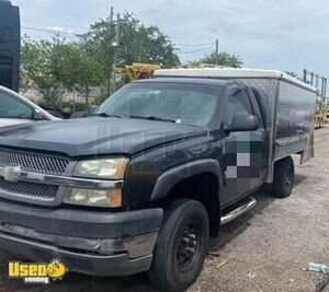 2005 GMC Sierra Lunch Serving Canteen-Style Food Truck with Route Included