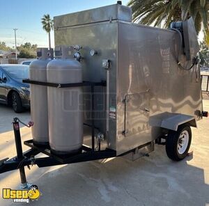 2010 3.5' x 8' Holstein 306 Corn Roasting Trailer | Mobile Food Unit