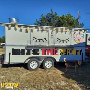 2020 - 7' x 16' Food Concession Trailer | Mobile Kitchen Food Unit