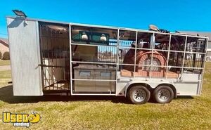 2020 - 7' x 20' Homebuilt Wood-Fired Pizza Concession Trailer