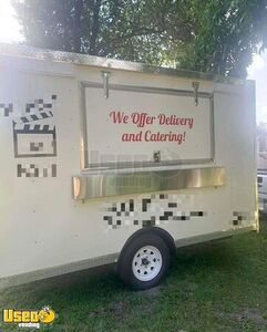 2022 6' x 12' Kitchen Food Trailer with Fire Suppression System