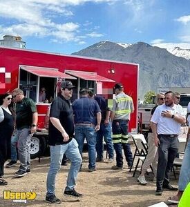 2022 - Food Concession Trailer | Mobile Street Vending Unit with Pro-Fire System