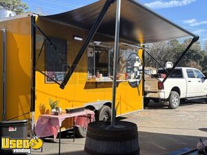 2025 8' x 16' Kitchen Food Concession Trailer with Pro-Fire System