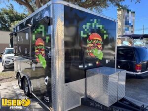 2022 8' x 12' Kitchen Food Concession Trailer with Fire Suppression System