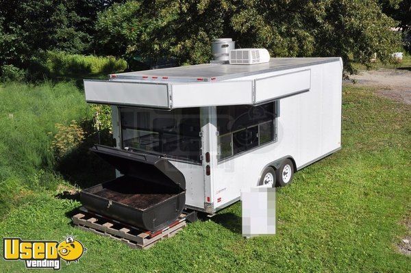 8.5' x 20' Food Concession Trailer