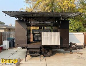 2016 - 6' x 17' Certified Commercial Size Barbecue Pit Class IV Concession Trailer