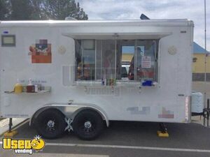 Used 7' x 14' Hotdog / Food Concession Trailer Condition