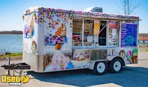 2008 20' Soft Serve Ice Cream Concession Trailer | Mobile Vending Unit