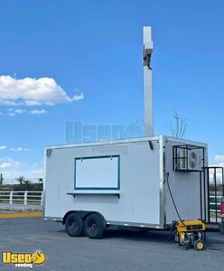 Clean - 2025 8' x 16' Kitchen Food Concession Trailer Mobile Vending Unit