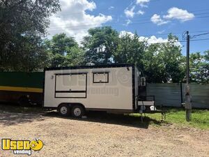 Well Equipped - 18' Kitchen Food Concession Trailer with Fire Suppression System