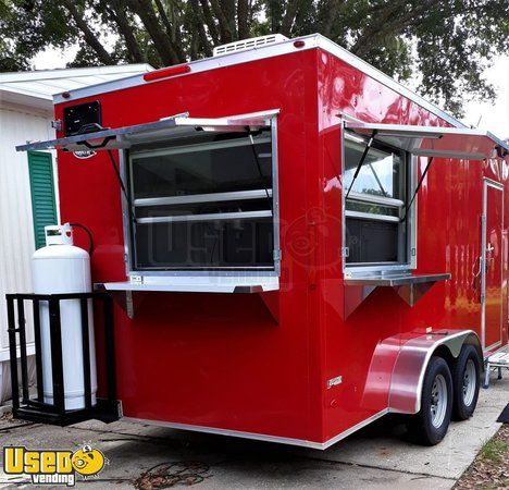 2019 Just Built 7' x 16' Freedom Food Concession Trailer