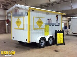 2016 - 7' x 12' Snowball Concession Trailer / Mobile Shaved Ice Business