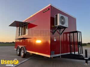 BRAND NEW - Nicely Equipped 2020 - 8' x 16' Kitchen Food Concession Trailer