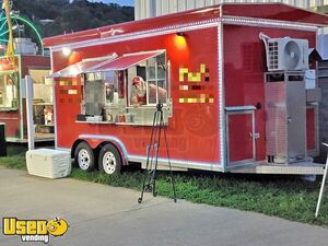 2021 - 8' x 16' Food Concession Trailer with Pro-Fire System