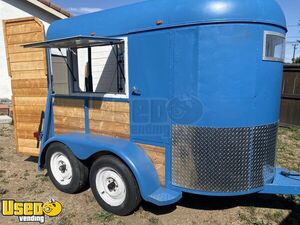 Vintage - 1950 Horse Trailer Concession Conversion DIY Mobile Unit