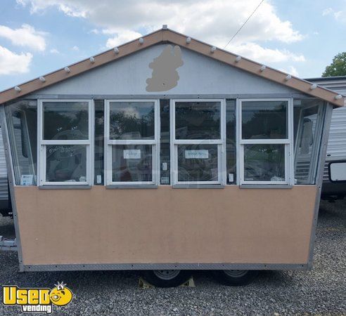 2001 7' x 10' Shaved Ice Concession Trailer