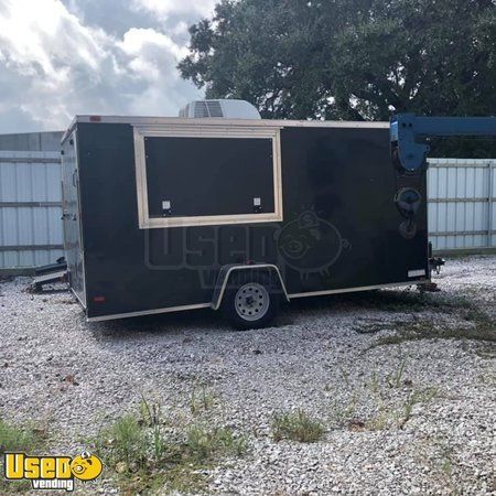 2016 - 7' x 14' Used Food Concession Trailer