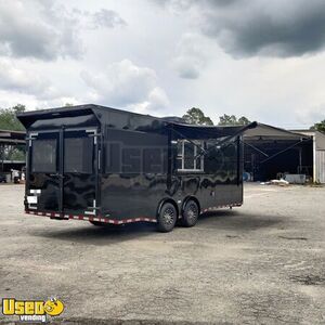 NEW CUSTOM BUILT TO ORDER 2023 8.5' x 24' Concession Trailer with 8' Porch