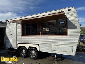 Ready to Complete Vintage 1973 Timberline 8' x 14' Mobile Bar Trailer