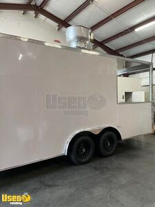 New 2024 Empire Cargo 8.5X22TA Kitchen Food / BBQ Concession Trailer with 6'  Porch