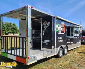 Like-New Kitchen Food Concession Trailer | Mobile Food Unit with Open Porch